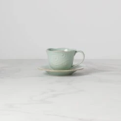 Lenox French Perle ™ Cup And Saucer 10 Lenox French Perle ™ Cup And Saucer -Lenox 824410 w10