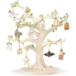 Lenox Trick Or Treat 12-Piece Ornament & Tree Set 9 Lenox Trick Or Treat 12-Piece Ornament & Tree Set -Lenox 828081 wHR