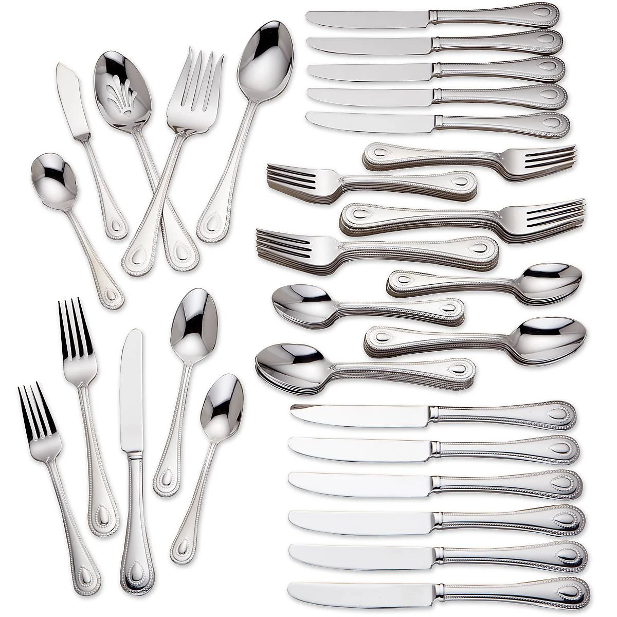 Lenox French Perle 65-Piece Flatware Set 4 Lenox French Perle 65-Piece Flatware Set - Image 2