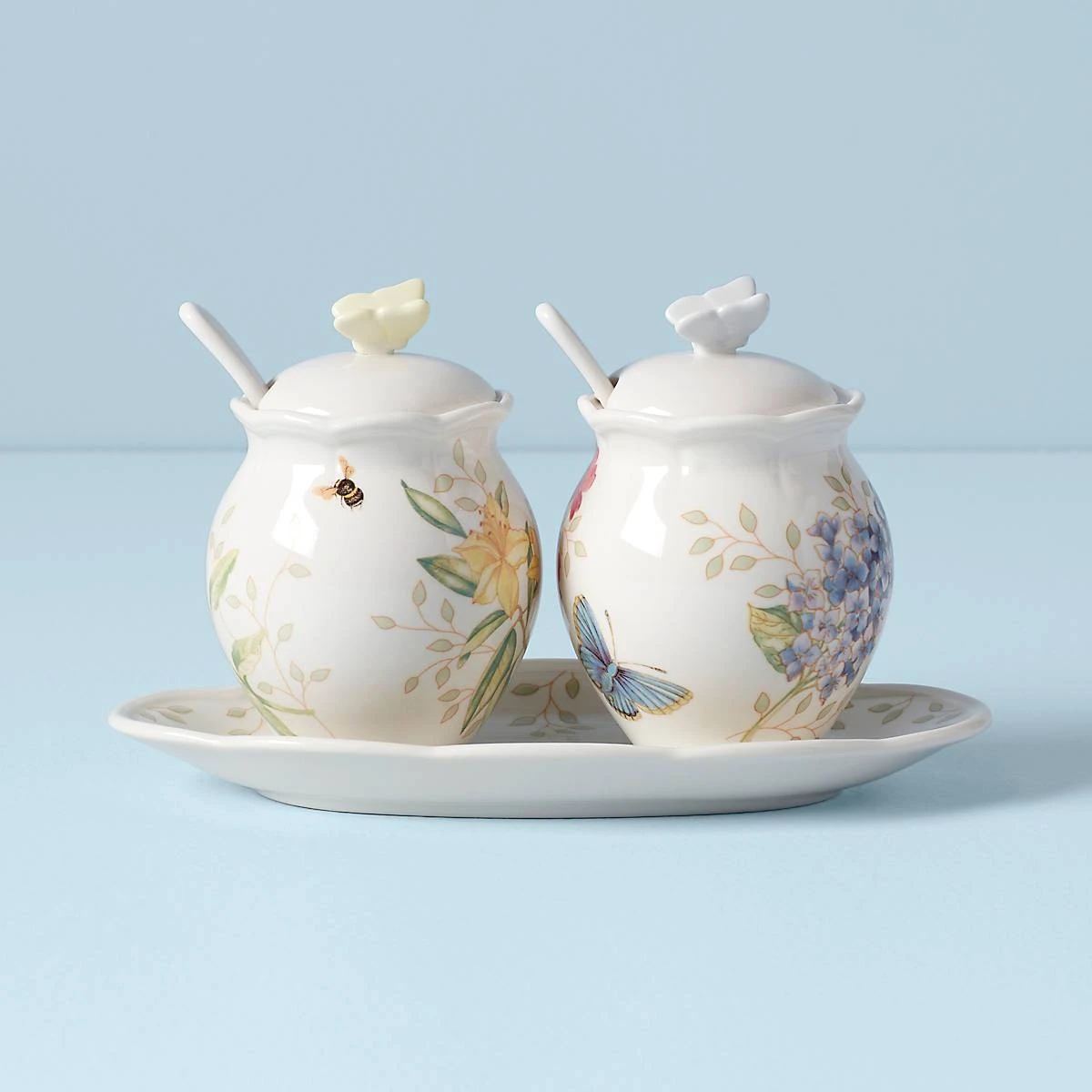 Lenox Butterfly Meadow 7-Piece Condiment Set 4 Lenox Butterfly Meadow 7-Piece Condiment Set - Image 2