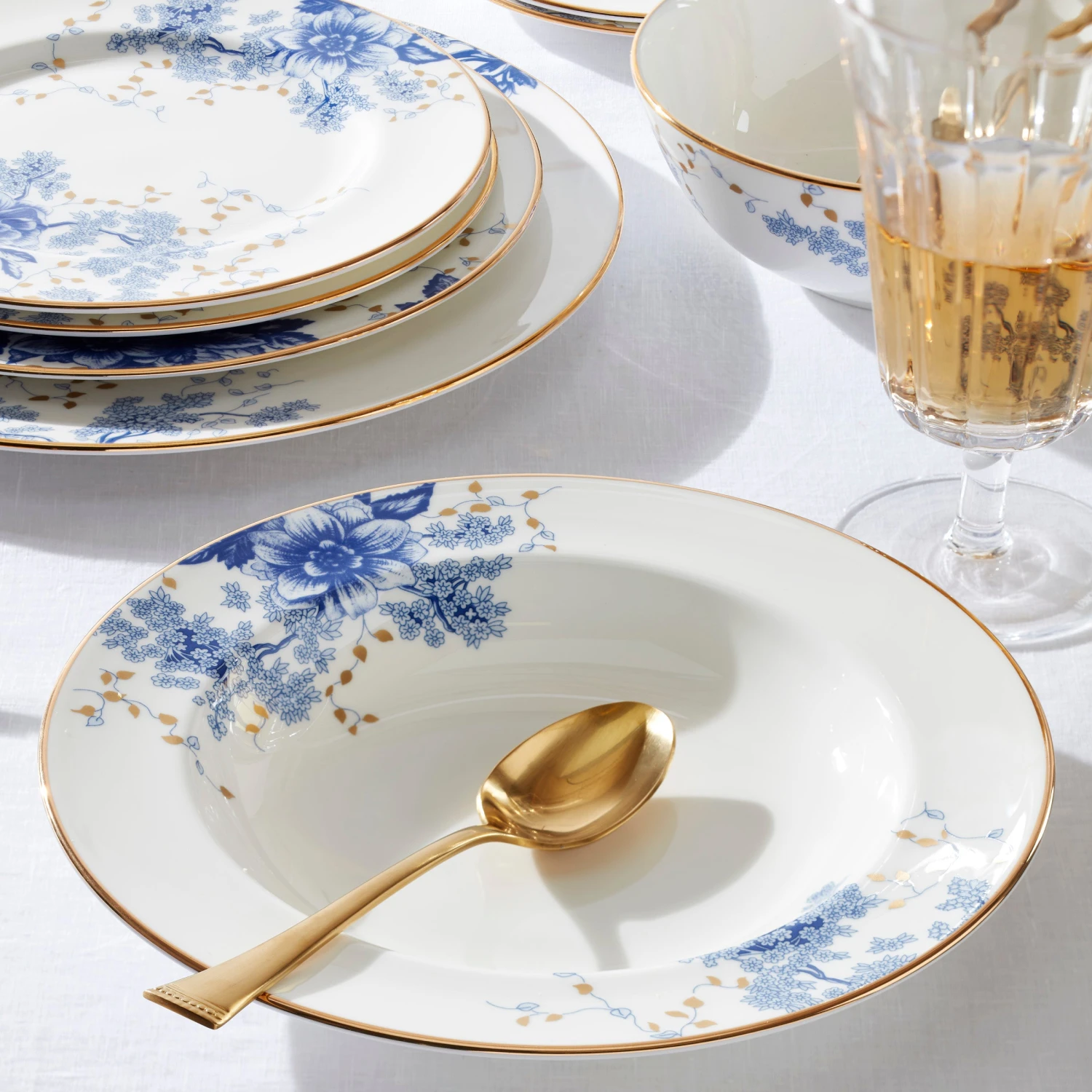 Lenox Garden Grove Rimmed Bowl 4 Lenox Garden Grove Rimmed Bowl - Image 2