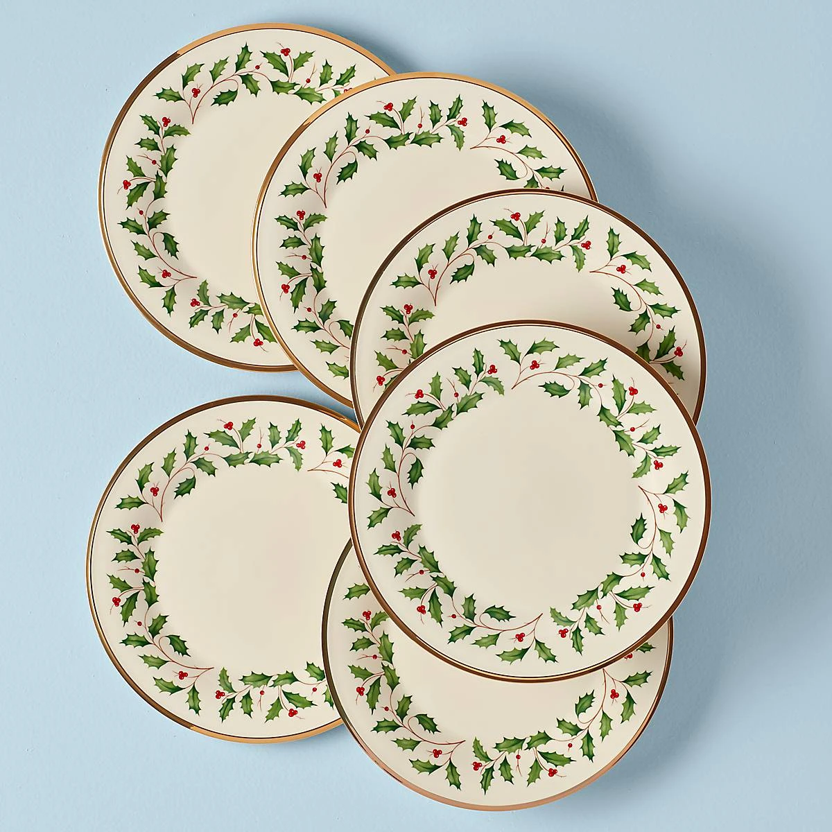 Lenox Holiday Dinner Plate Set, Buy 3 Get 6 3 Lenox Holiday Dinner Plate Set, Buy 3 Get 6