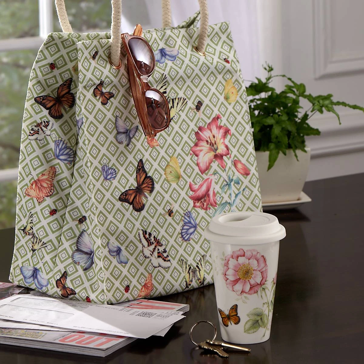 Lenox Butterfly Meadow Thermal Travel Mug 9 Lenox Butterfly Meadow Thermal Travel Mug - Image 7