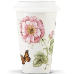 Lenox Butterfly Meadow Thermal Travel Mug 14 Lenox Butterfly Meadow Thermal Travel Mug -Lenox 837583 wHR