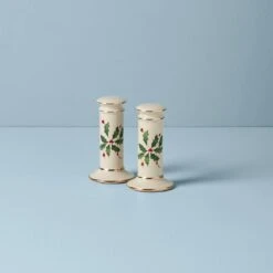 Lenox Holiday Archive Salt & Pepper Set