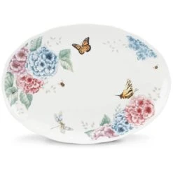 Lenox Butterfly Meadow Hydrangea 16" Oval Platter 7 Lenox Butterfly Meadow Hydrangea 16" Oval Platter -Lenox 841009 wHR 185dc036 8b0f 4bf5 bb38 83e3a9923509