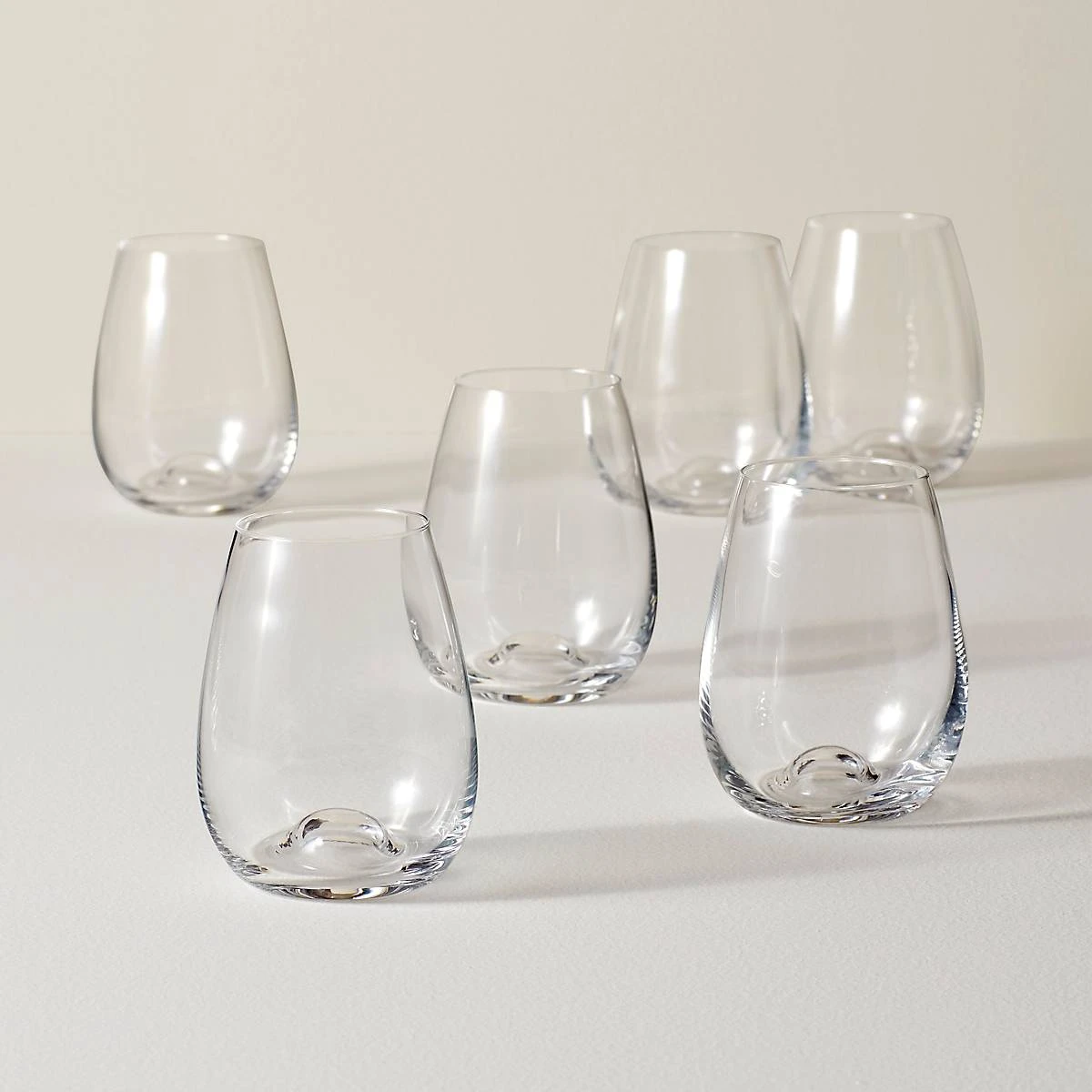 Lenox Tuscany Classics Stemless Glass Set, Buy 4 Get 6 2 Lenox Tuscany Classics Stemless Glass Set, Buy 4 Get 6
