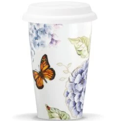 Lenox Butterfly Meadow Thermal Travel Mug 17 Lenox Butterfly Meadow Thermal Travel Mug -Lenox 846844 wHR