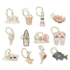 Lenox Summer 12-Piece Mini Ornament Set 8 Lenox Summer 12-Piece Mini Ornament Set -Lenox 847826 wHR