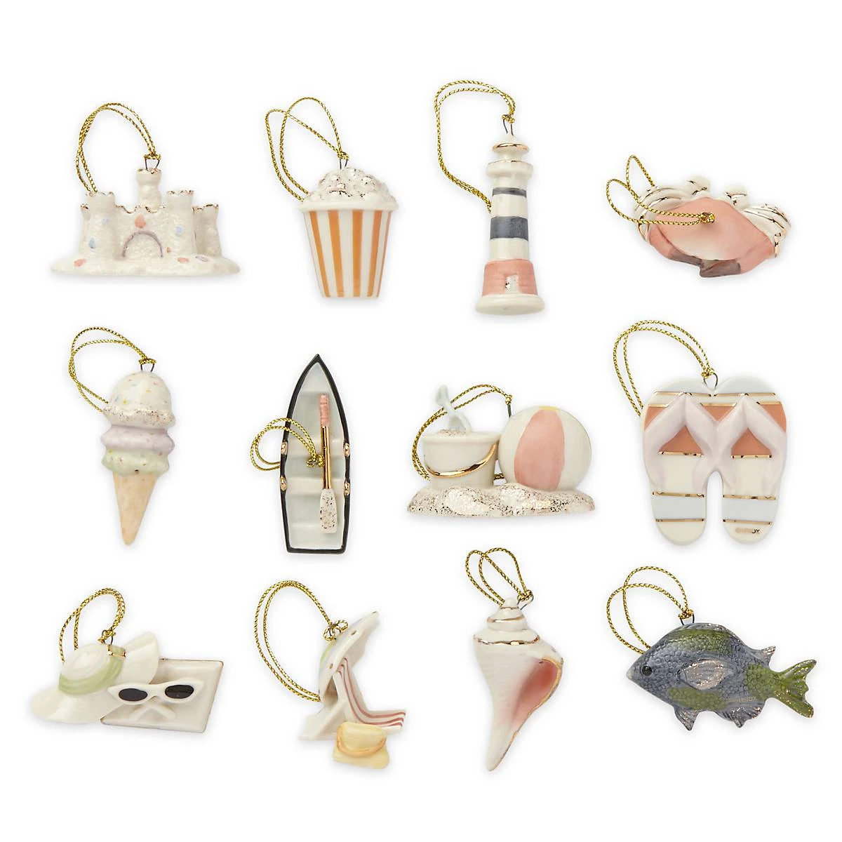Lenox Summer 12-Piece Mini Ornament Set 5 Lenox Summer 12-Piece Mini Ornament Set - Image 3