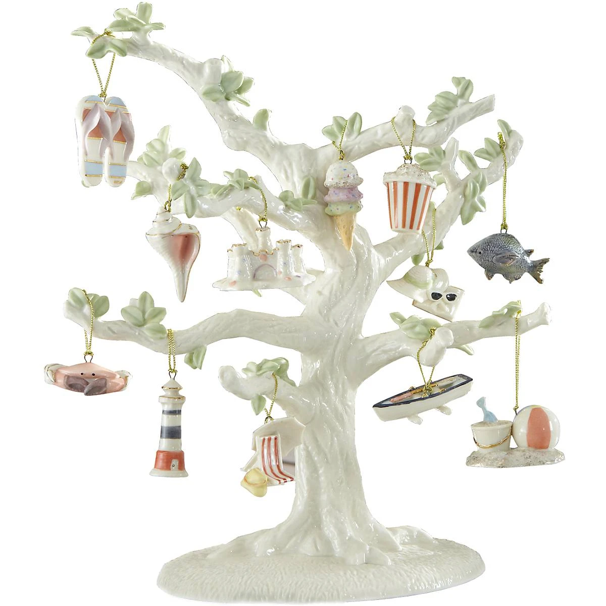 Lenox Summer 12-Piece Mini Ornament & Tree Set 7 Lenox Summer 12-Piece Mini Ornament & Tree Set - Image 5