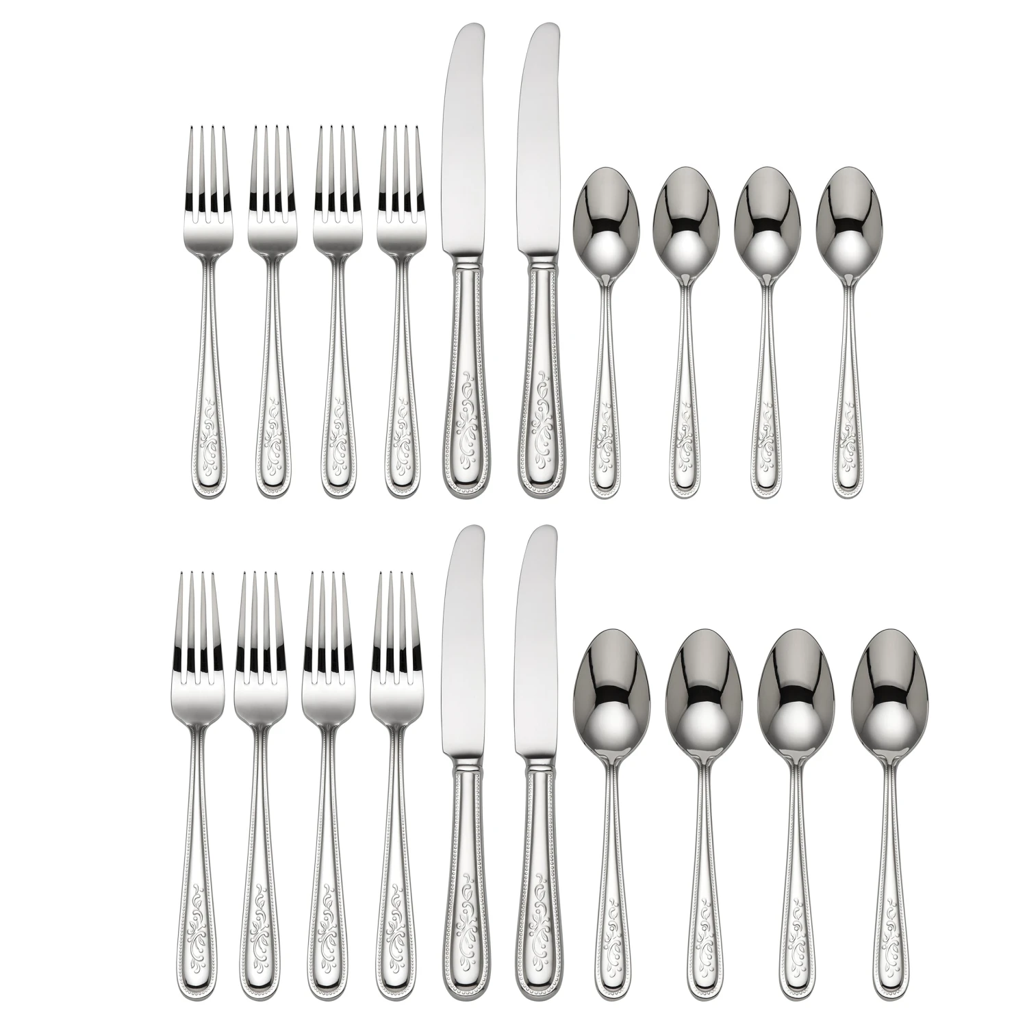 Lenox Opal Innocence 20-Piece Flatware Set 4 Lenox Opal Innocence 20-Piece Flatware Set - Image 2