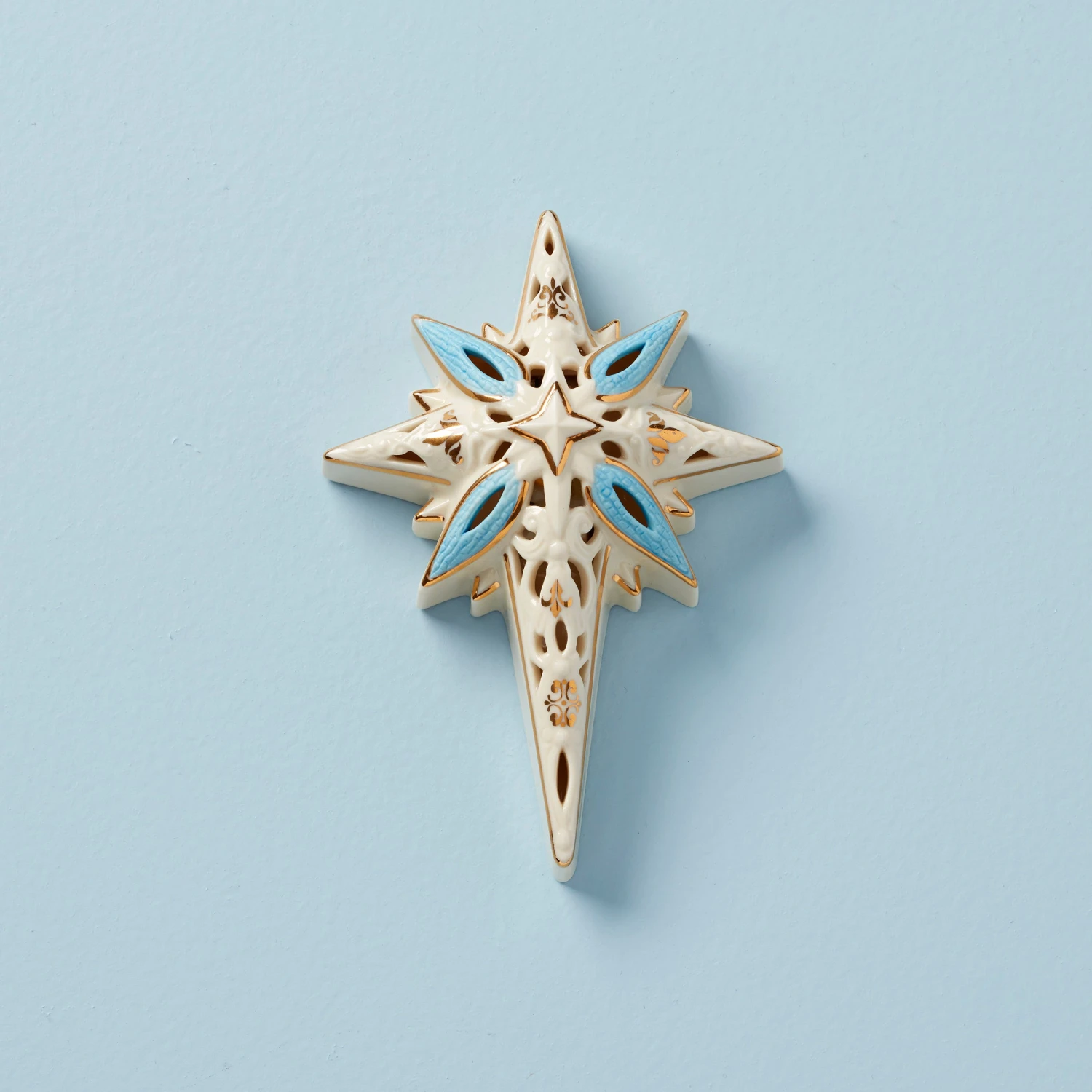 Lenox First Blessing Nativity Lighted Star Figurine 3 Lenox First Blessing Nativity Lighted Star Figurine