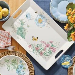 Lenox Butterfly Meadow Melamine Handled Serving Tray 7 Lenox Butterfly Meadow Melamine Handled Serving Tray -Lenox 855601 w1 443f94a9 7ae0 4cc6 a481 9c8314a373f3