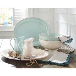 Lenox French Perle Groove 16" Oval Serving Platter 11 Lenox French Perle Groove 16" Oval Serving Platter -Lenox 856931 w1 5a3c53e7 7605 4cab b2a3 42aa2787906f