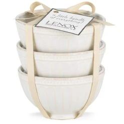 Lenox French Perle Groove 3-Piece Mini Bowl Set 9 Lenox French Perle Groove 3-Piece Mini Bowl Set -Lenox 858037 wHR d28a4c56 4881 4a8f 821d aea0f3c23af9