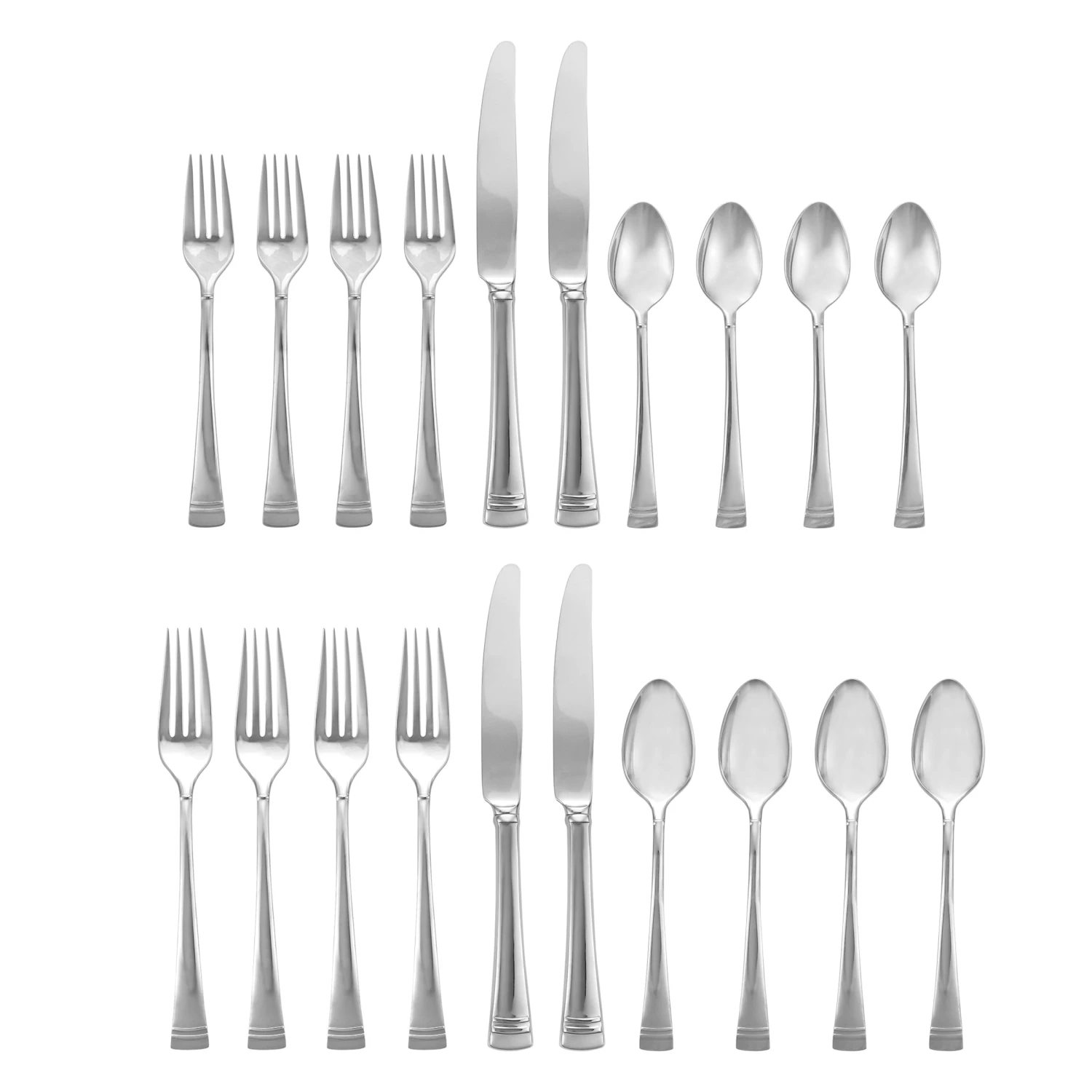 Lenox Federal Platinum 20-Piece Flatware Set 5 Lenox Federal Platinum 20-Piece Flatware Set - Image 3
