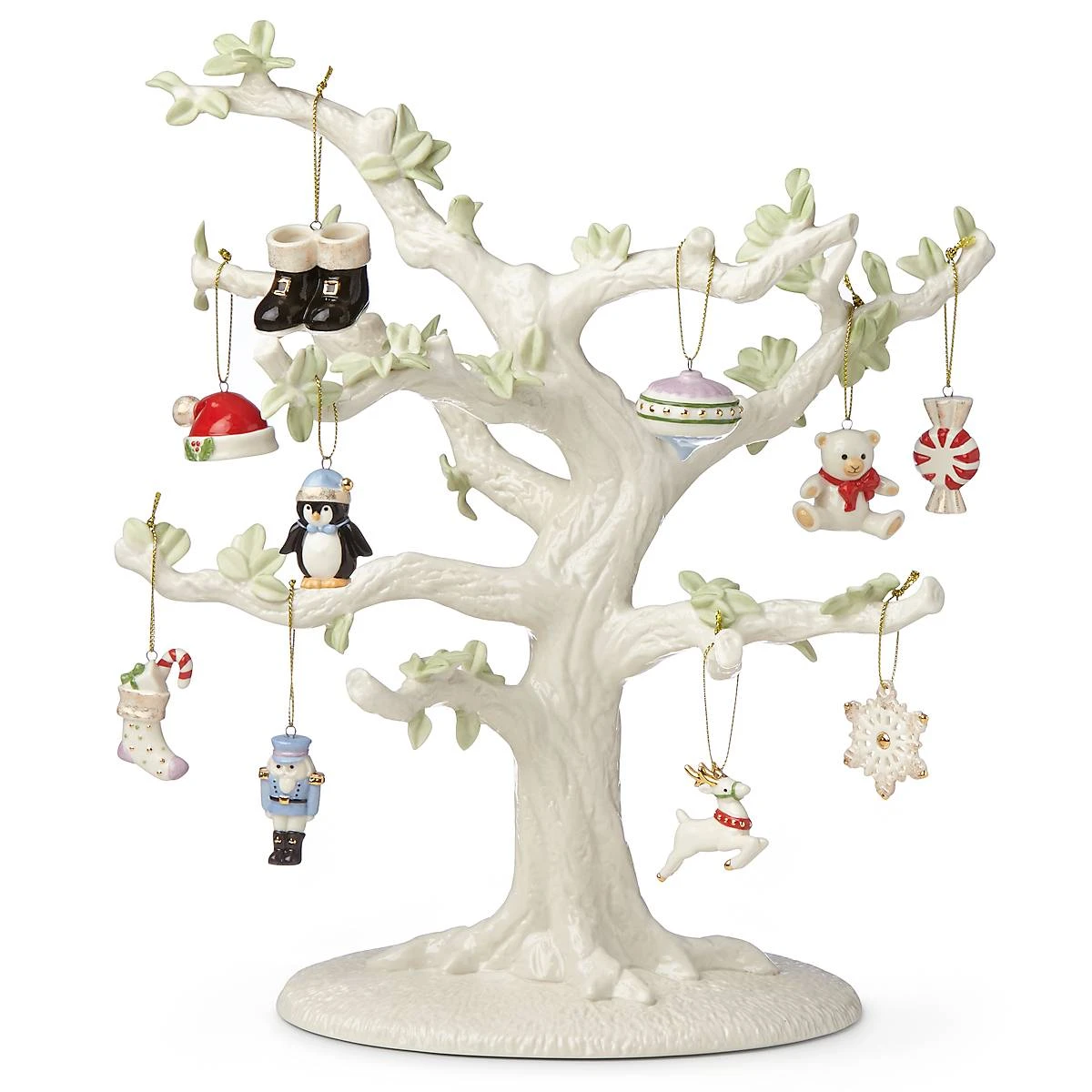 Lenox Christmas Memories 10-Piece Ornament & Tree Set 6 Lenox Christmas Memories 10-Piece Ornament & Tree Set - Image 4