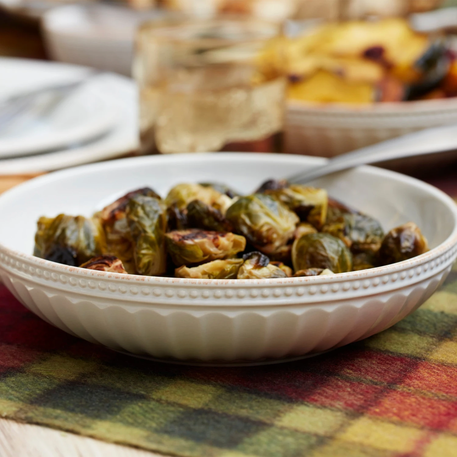 Lenox French Perle Groove White 12-Piece Dinnerware Set 7 Lenox French Perle Groove White 12-Piece Dinnerware Set - Image 5