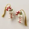 Lenox Forever Friends Candy Cane 2-Piece Ornament Set 1 Lenox Forever Friends Candy Cane 2-Piece Ornament Set -Lenox 876599 w10