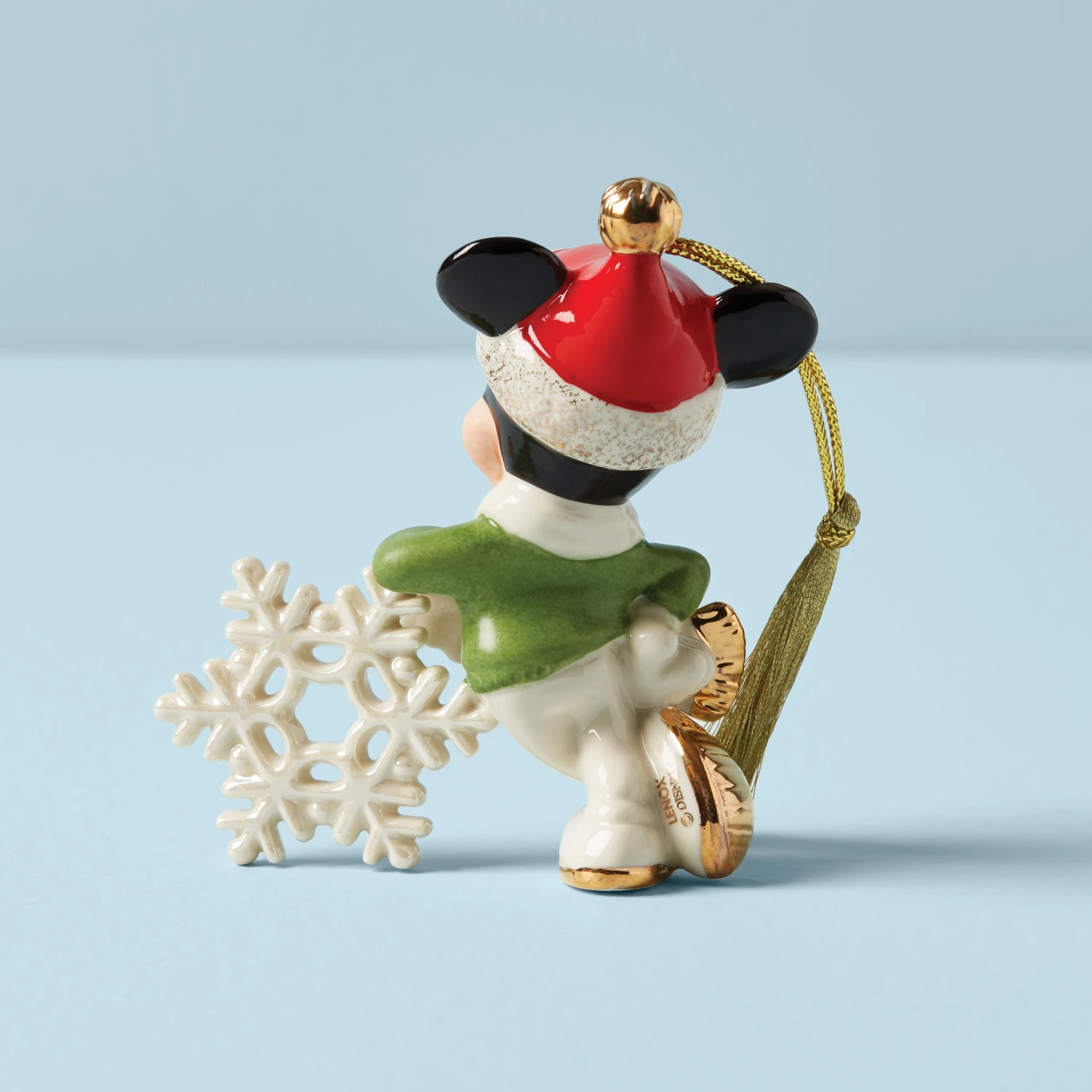 Lenox Mickey Snowflake Ornament 4 Lenox Mickey Snowflake Ornament - Image 2