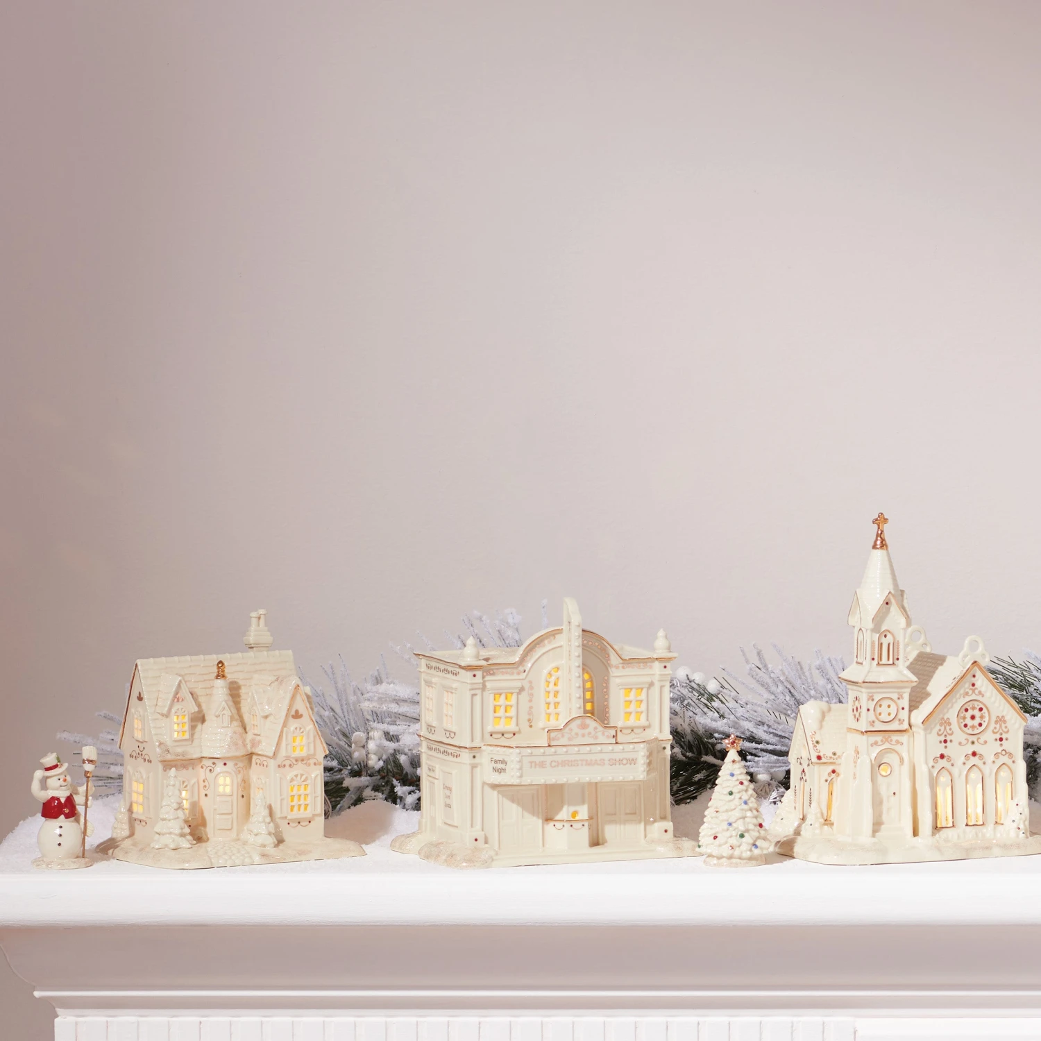 Lenox Mistletoe Park Light-Up 3-Piece Starter Set 7 Lenox Mistletoe Park Light-Up 3-Piece Starter Set - Image 5