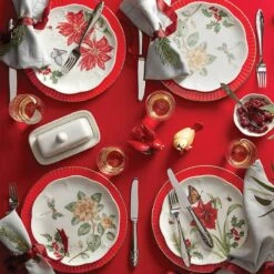 Lenox Butterfly Meadow 18-Piece Holiday Dinnerware Set 8 Lenox Butterfly Meadow 18-Piece Holiday Dinnerware Set -Lenox 880091 w1 f8cb89dd 9263 40b8 b95d 9c910774c6e4