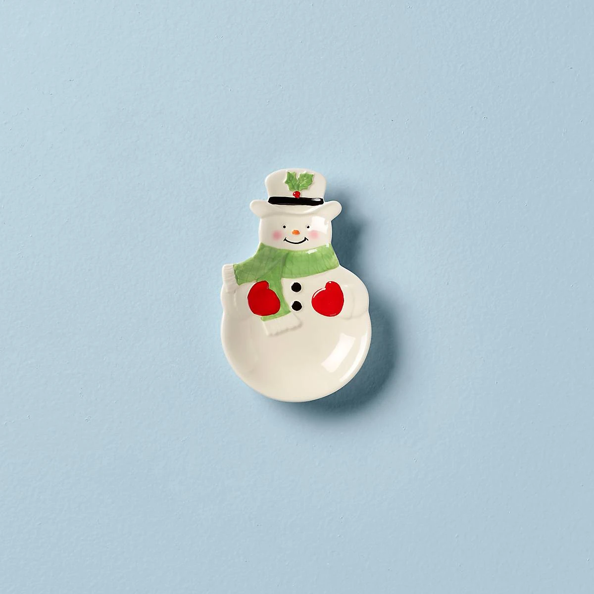 Lenox Hosting The Holidays Snowman Spoon Rest 3 Lenox Hosting The Holidays Snowman Spoon Rest