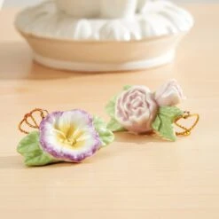 Lenox Celebrate Flowers 10-Piece Ornament Set 19 Lenox Celebrate Flowers 10-Piece Ornament Set -Lenox 882637 LNP F22 FEA 7