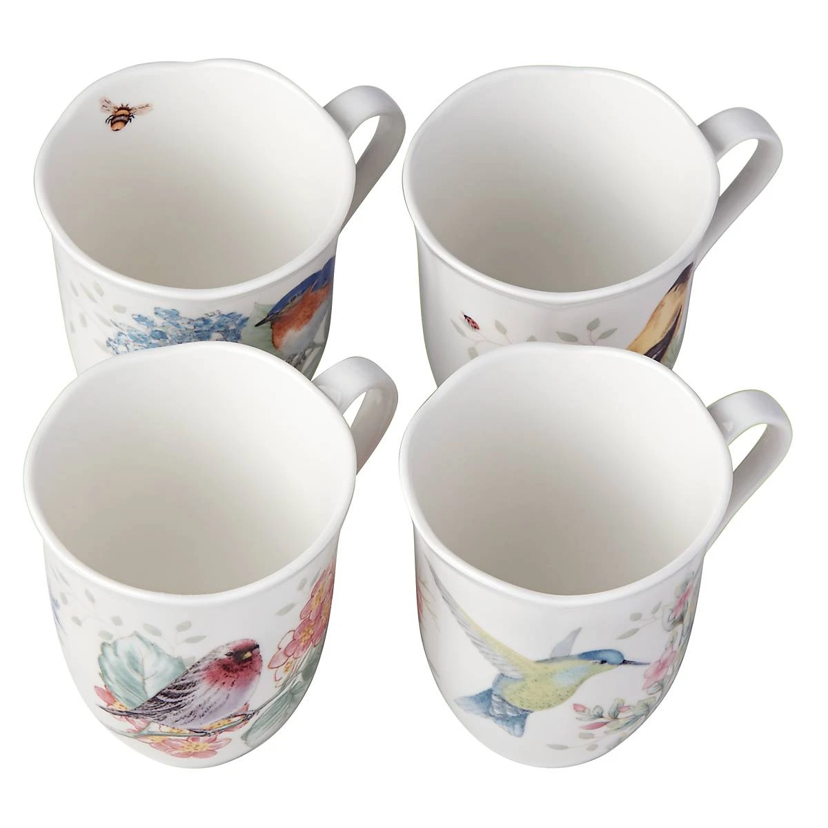 Lenox Butterfly Meadow Flutter 4-Piece Mug Set 6 Lenox Butterfly Meadow Flutter 4-Piece Mug Set - Image 4