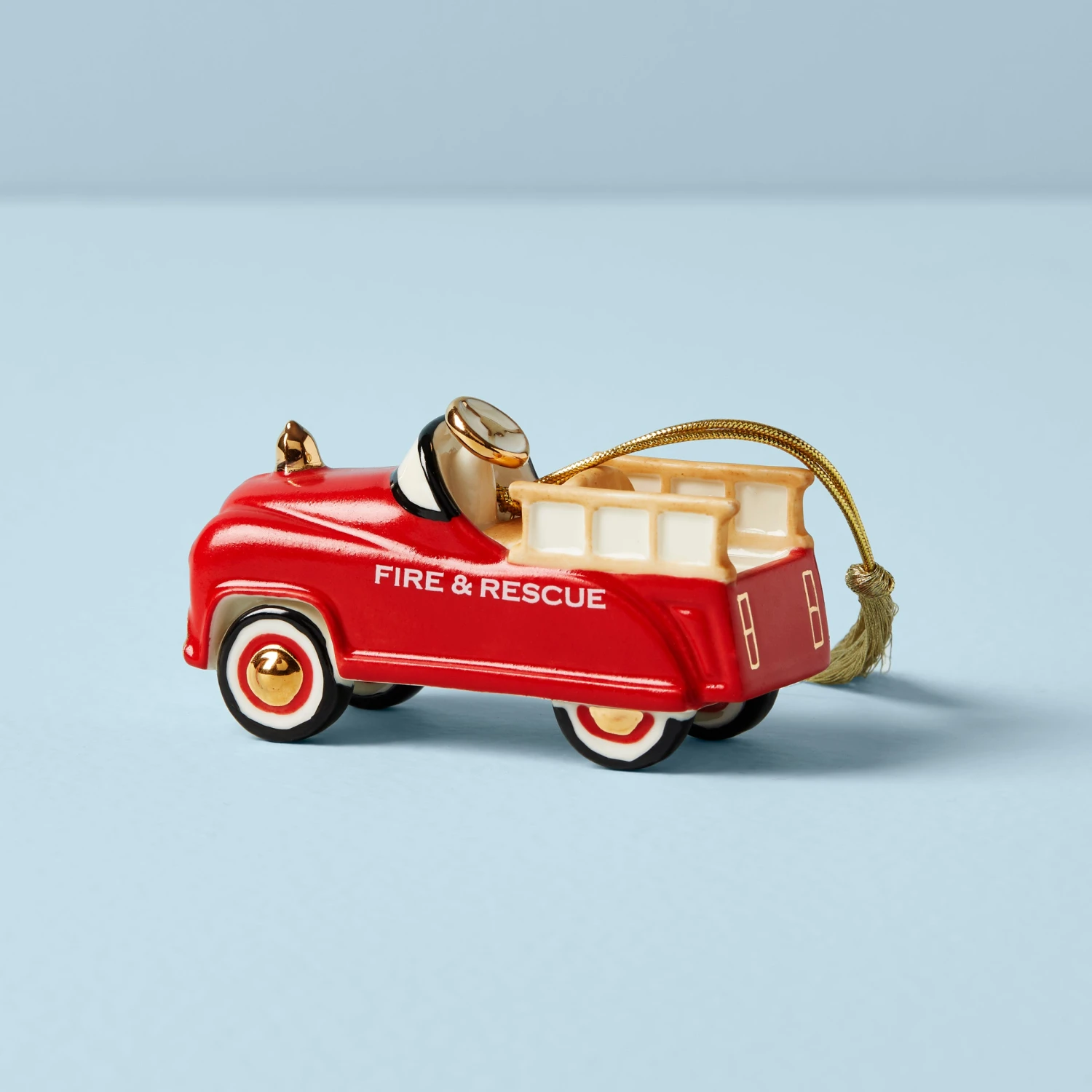 Lenox Personalized My Vintage Toy Fire Truck Ornament 4 Lenox Personalized My Vintage Toy Fire Truck Ornament - Image 2