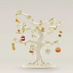 Lenox Autumn Favorites 10-Piece Ornament & Tree Set
