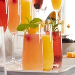 Lenox Tuscany Classics Stemless Flute Set, Buy 4 Get 6 9 Lenox Tuscany Classics Stemless Flute Set, Buy 4 Get 6 -Lenox 884907 845276 894460 LNP F23 FEA 3