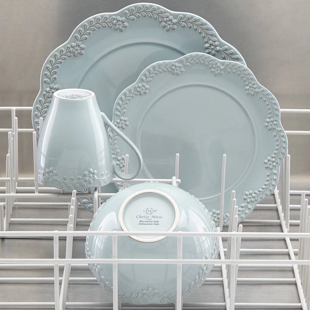 Lenox Chelse Muse Floral 12-Piece Dinnerware Set 19 Lenox Chelse Muse Floral 12-Piece Dinnerware Set - Image 17