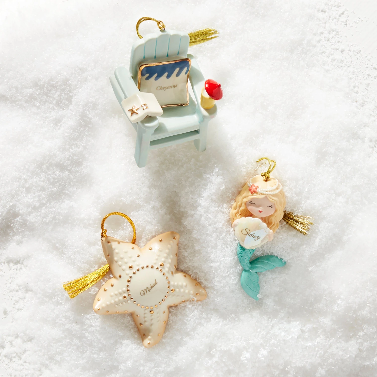 Lenox Mermaid Ornament 6 Lenox Mermaid Ornament - Image 4