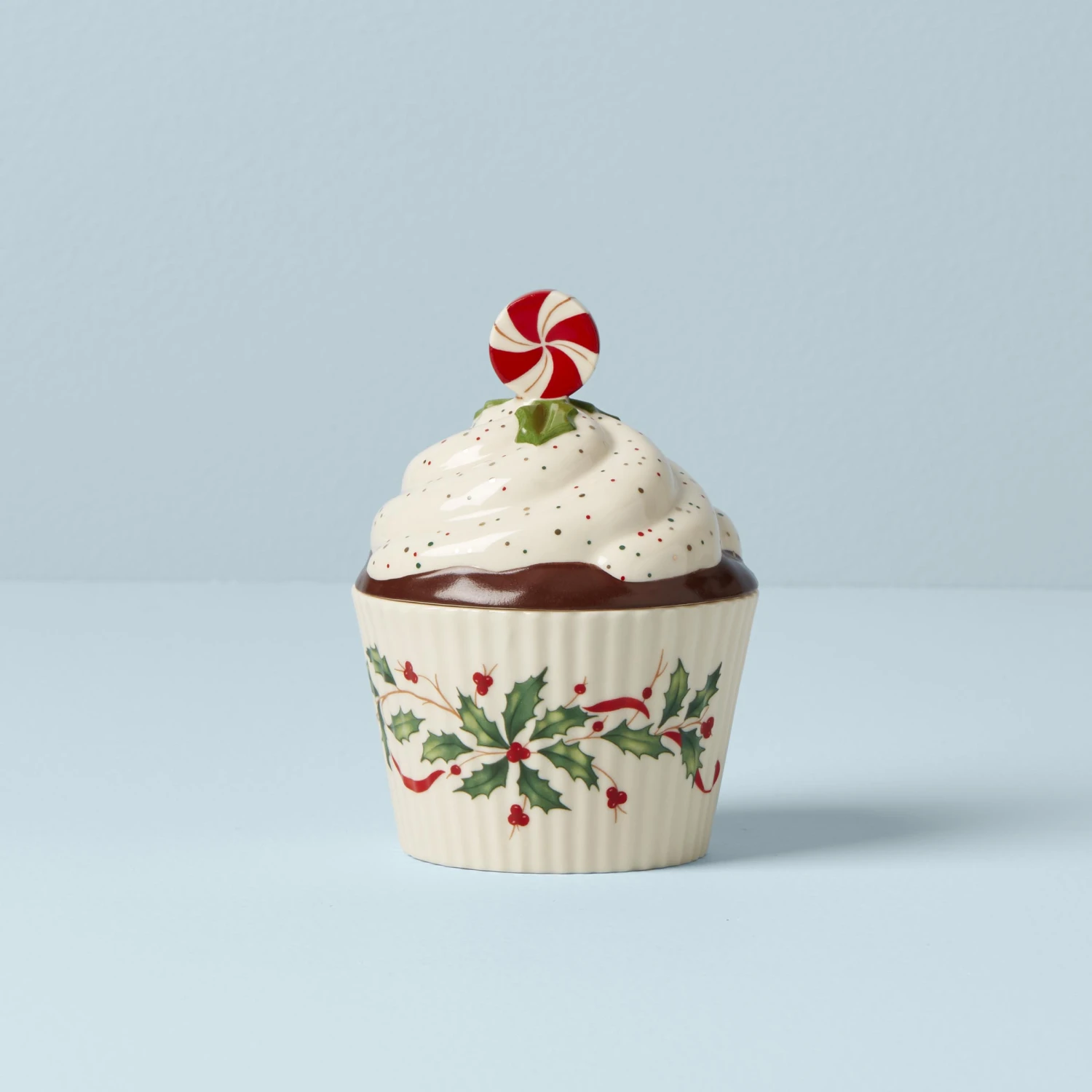 Lenox Hosting The Holidays Bakeshop Cupcake Candy Dish 4 Lenox Hosting The Holidays Bakeshop Cupcake Candy Dish - Image 2
