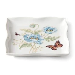 Lenox Butterfly Meadow Square Dish 9 Lenox Butterfly Meadow Square Dish -Lenox 887964 w1