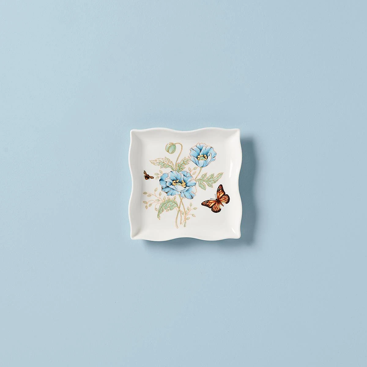 Lenox Butterfly Meadow Square Dish 3 Lenox Butterfly Meadow Square Dish
