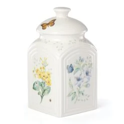 Lenox Butterfly Meadow Kitchen 3-Piece Canister Set 12 Lenox Butterfly Meadow Kitchen 3-Piece Canister Set -Lenox 888255 w14