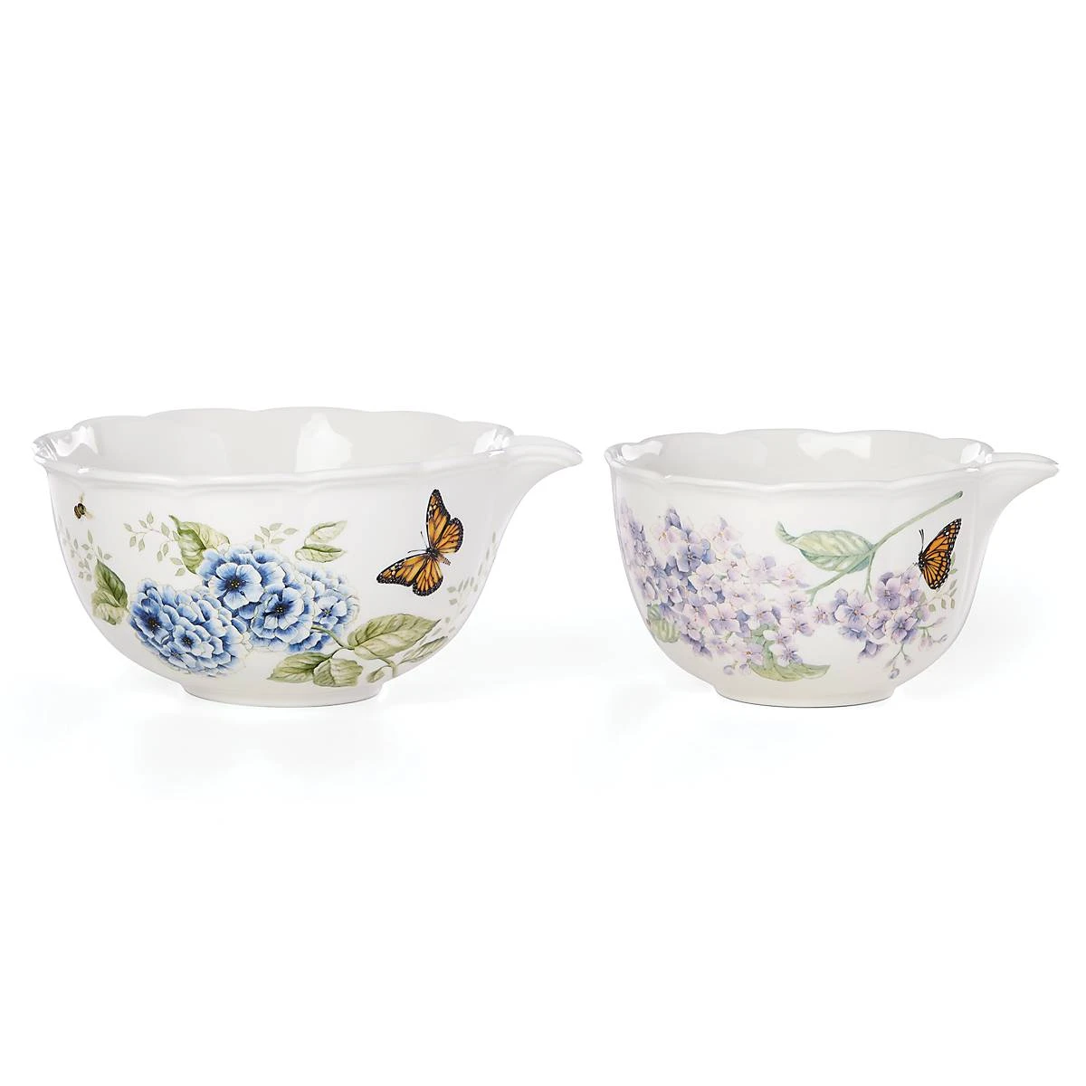 Lenox Butterfly Meadow 2-Piece Nesting Bowl Set 8 Lenox Butterfly Meadow 2-Piece Nesting Bowl Set - Image 6