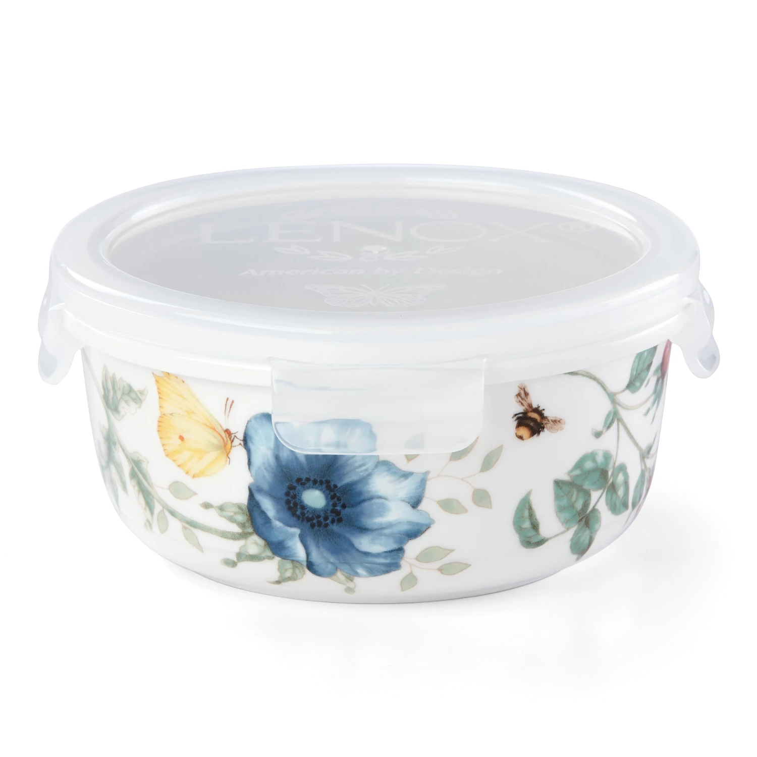 Lenox Butterfly Meadow Small Round Food Container 6 Lenox Butterfly Meadow Small Round Food Container - Image 4
