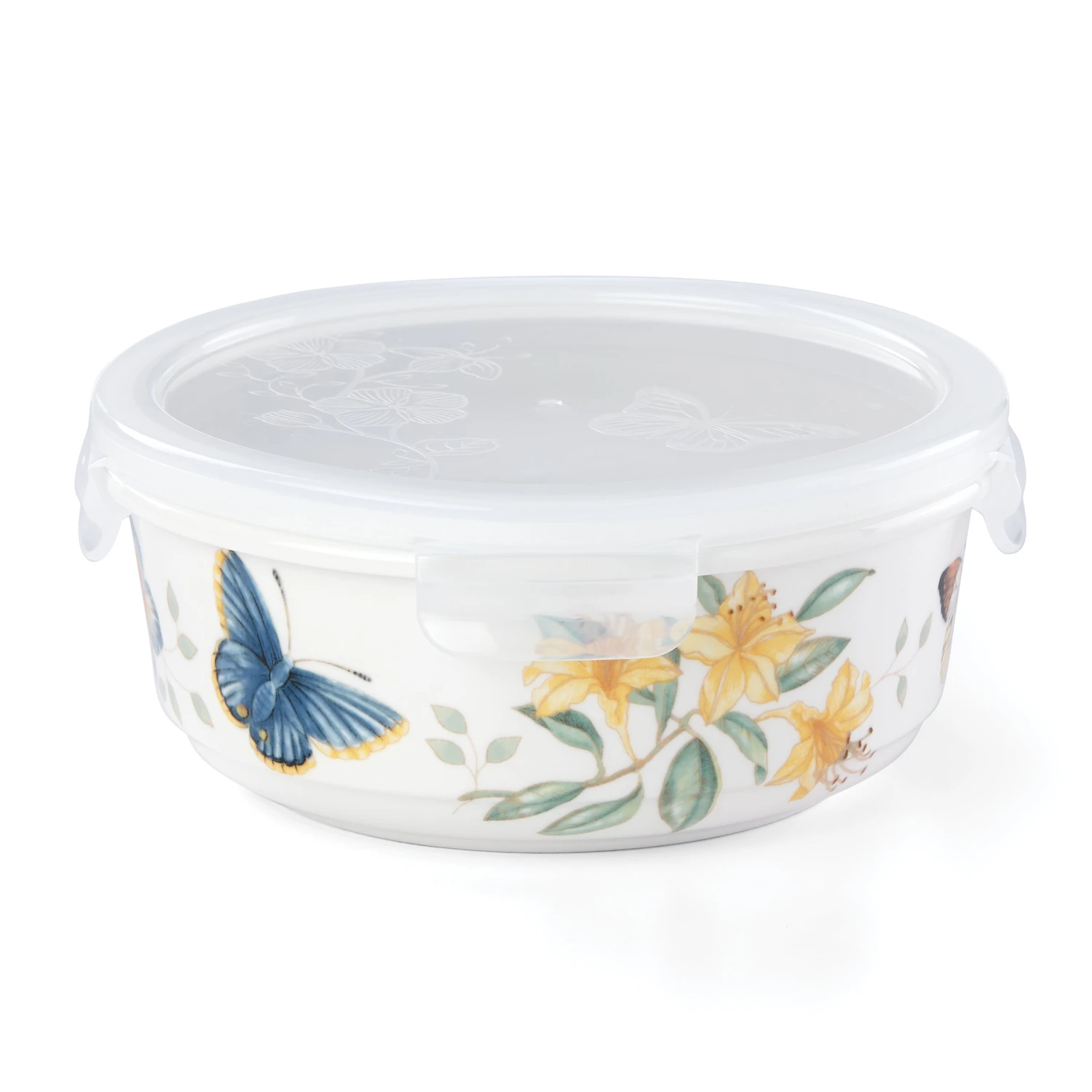 Lenox Butterfly Meadow Large Round Food Container 7 Lenox Butterfly Meadow Large Round Food Container - Image 5
