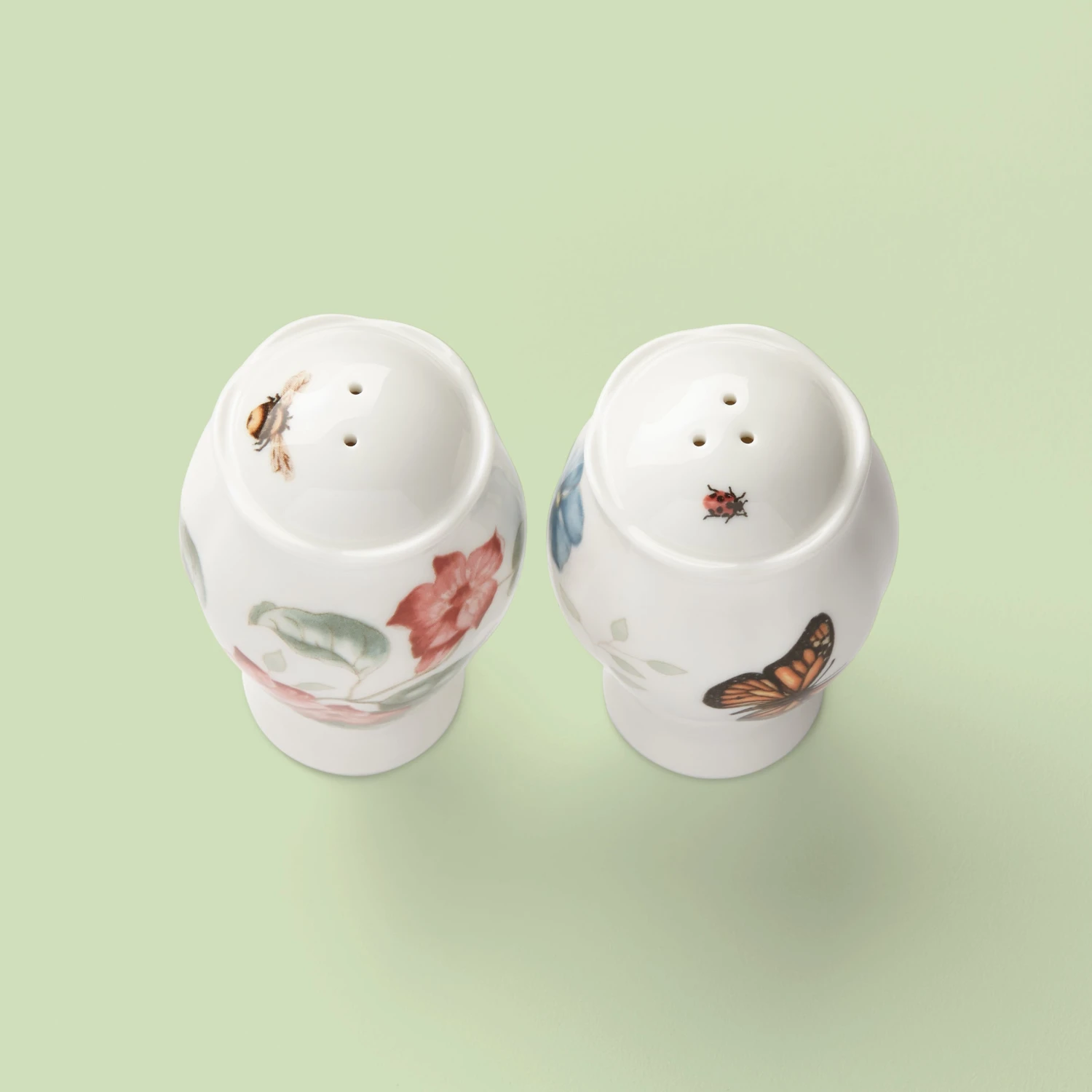 Lenox Butterfly Meadow Salt & Pepper Shakers 8 Lenox Butterfly Meadow Salt & Pepper Shakers - Image 6
