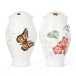 Lenox Butterfly Meadow Salt & Pepper Shakers 15 Lenox Butterfly Meadow Salt & Pepper Shakers -Lenox 888265 wHR