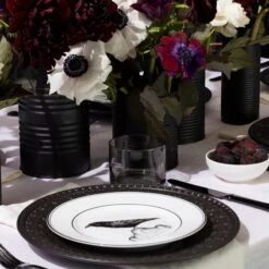 Lenox Vintage Halloween 4-Piece Dessert Plate Set 19 Lenox Vintage Halloween 4-Piece Dessert Plate Set -Lenox 888918 891431 LNP S22 FEA 4