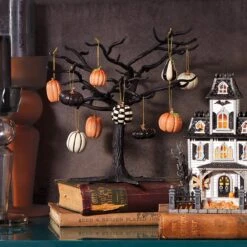 Lenox Mini Pumpkin 10-Piece Ornament Set 8 Lenox Mini Pumpkin 10-Piece Ornament Set -Lenox 889140 w1