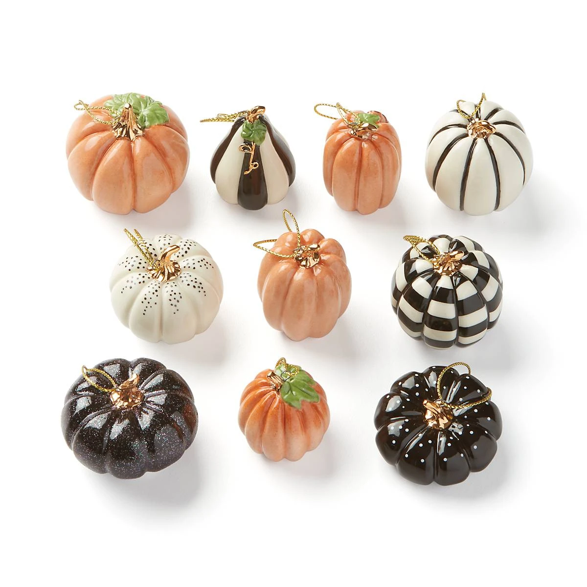 Lenox Mini Pumpkin 10-Piece Ornament Set 6 Lenox Mini Pumpkin 10-Piece Ornament Set - Image 4