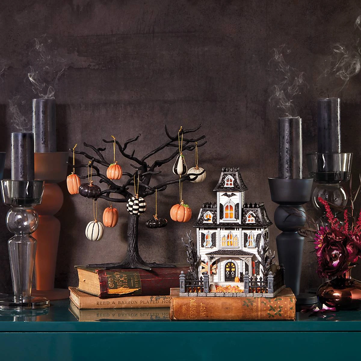 Lenox Matte Black Metal Ornament Tree 4 Lenox Matte Black Metal Ornament Tree - Image 2