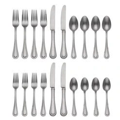 Lenox Textured Neutrals 20-Piece Flatware Set 8 Lenox Textured Neutrals 20-Piece Flatware Set -Lenox 890139 wHR b666ceed 6790 4b39 a917 e278f4544f90