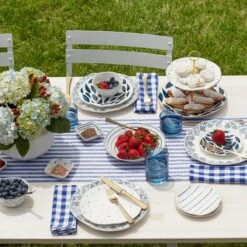 Lenox Blue Bay 12-Piece Dinnerware Set 18 Lenox Blue Bay 12-Piece Dinnerware Set -Lenox 890194 877880 890202 894462 894461 LNP S23 FEA 21